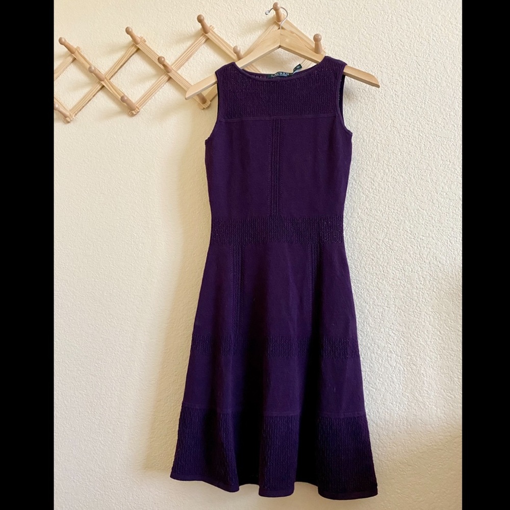 NWT Brand New Ralph Lauren Purple Dress